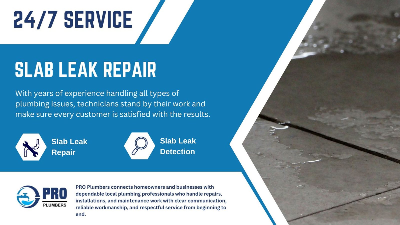 Slab Leak Repair in Folsom